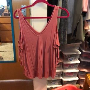 Cold shoulder top